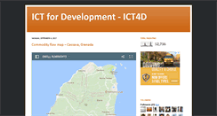 Desktop Screenshot of ict4dev.net